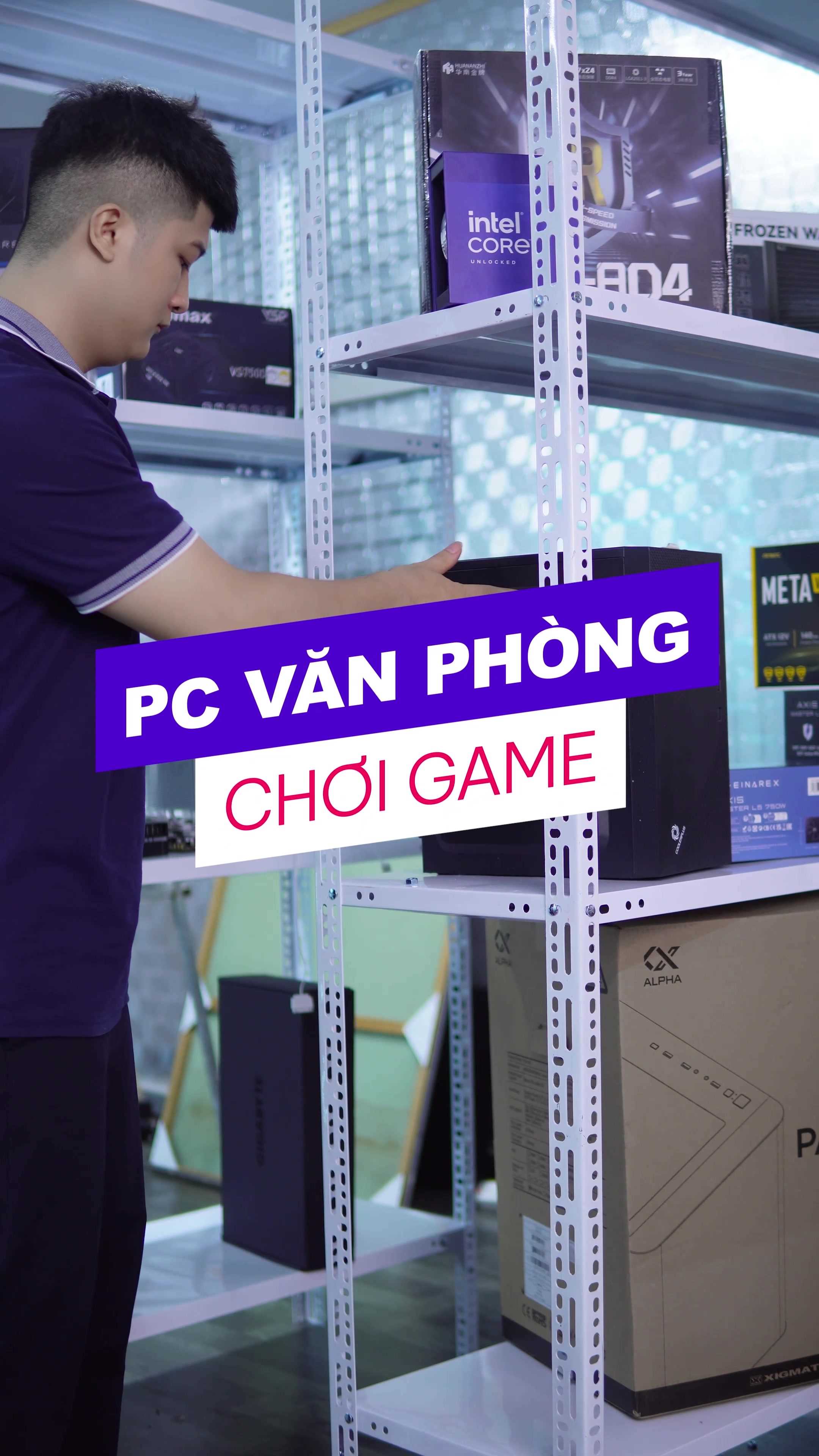 PC Văn Phòng Chơi Game Giá Rẻ Hơn 5 Triệu Cấu Hình i7 Nâng Cấp Cực Ngon